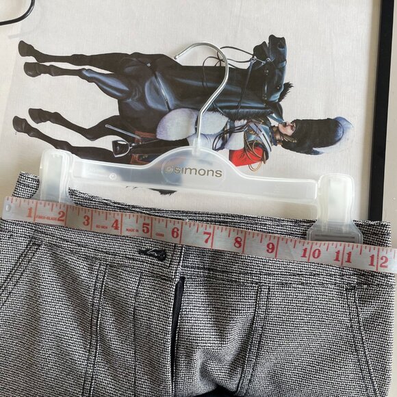 Black and White Wide Leg Pants - Picture 5 of 5